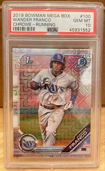 2019 First Bowman Chrome Wander Franco Mega Box