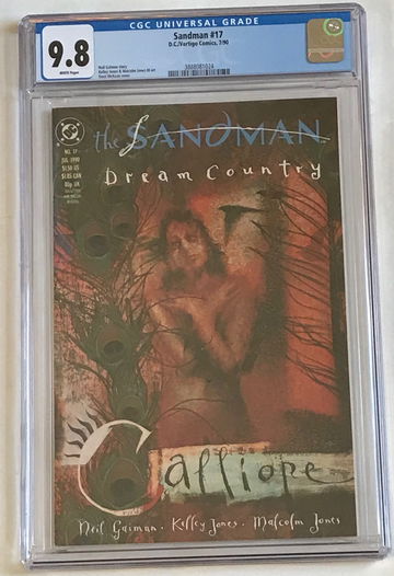 SANDMAN #17 - CGC9.8 GAIMAN/NETFLIX TOP SERIES