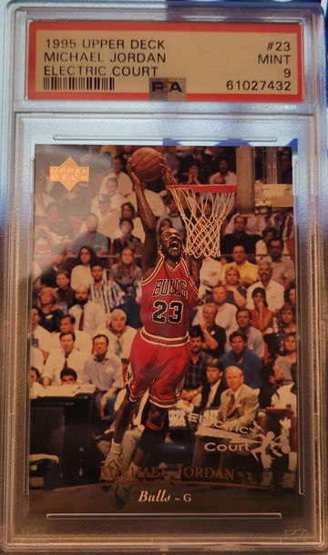 1995 Upper Deck Michael Jordan Electric Court
