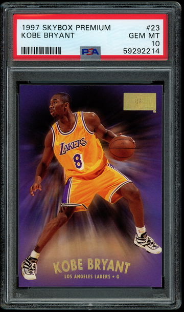 1997 SKYBOX PREMIUM #23 KOBE BRYANT PSA GEM MINT 10
