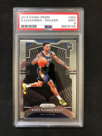 2019 Panini Prizm - Nickeil Alexander-Walker - Rookie Base PSA 9 Mint