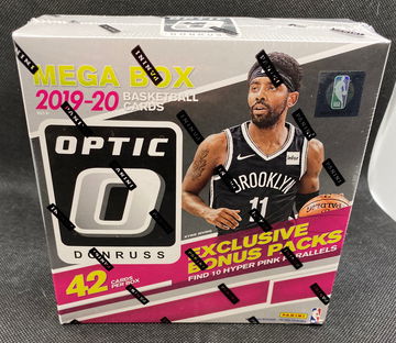 (20) 2019-20 Panini Donruss Optic NBA Basketball Factory Sealed Mega Box