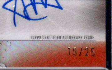 2024 Topps Signature Adonai Mitchell Rookie Class Auto Red #19/25