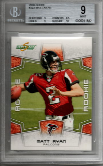 Matt Ryan 2008 Rookie 9