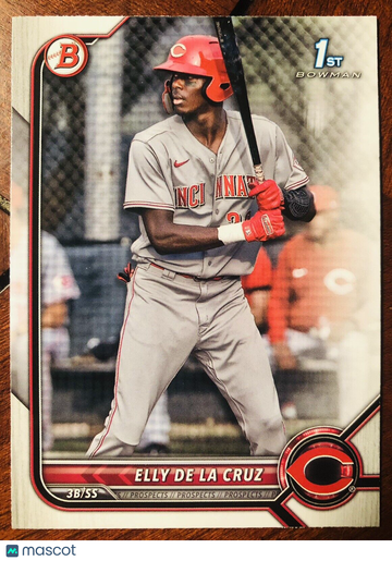ELLY DE LA CRUZ 2022 1st Bowman Prospects #BP-50 Cincinnati Reds
