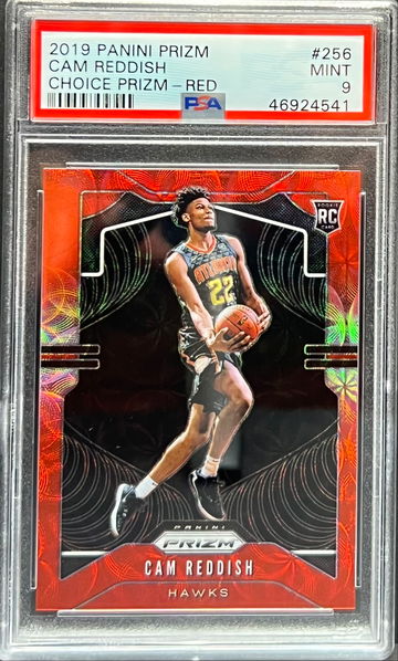 2019 Panini Prizm Cam Reddish 256 Choice Prizm Red /88! PSA 9!