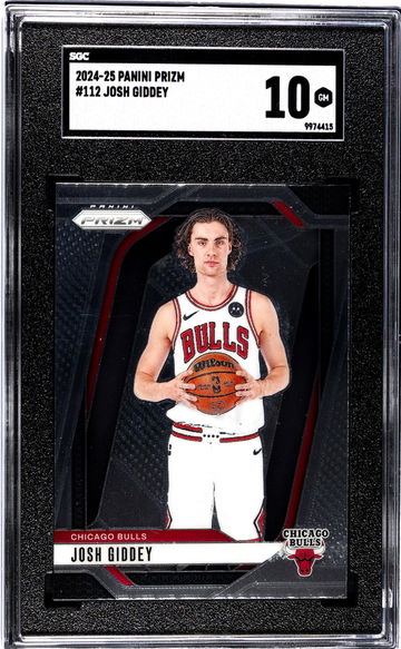 2024-25 Panini Prizm #112 Josh Giddey SGC 10