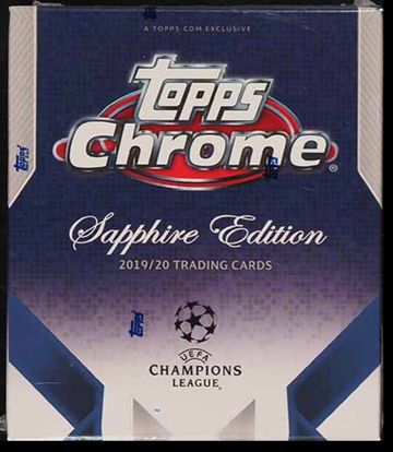 2020 Topps Chrome Sapphire UEFA Box