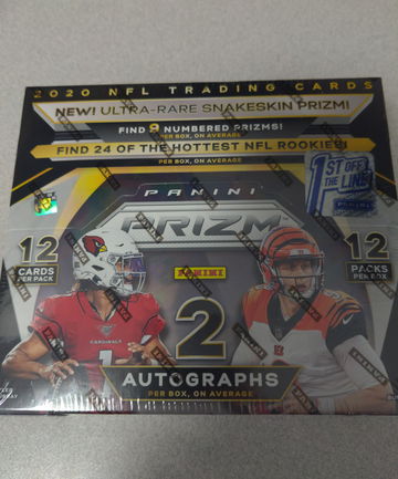 2020 Panini Prizm NFL Football FOTL Hobby Box 