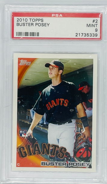2010 Topps Buster Posey PSA 9