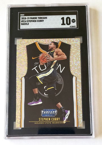 2018 Threads Dazzle Statement Jersey Stephen Curry SGC 10