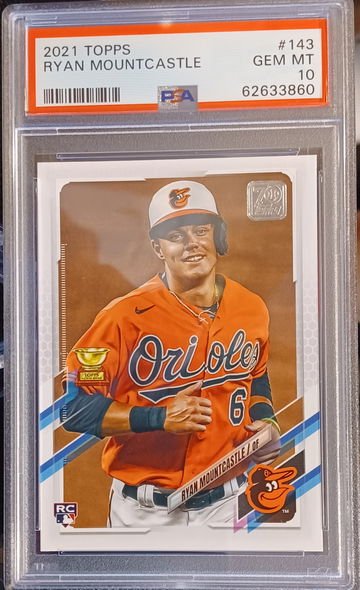 2021 Topps Ryan Mountcastle #143 PSA 10