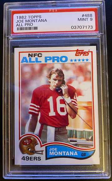 1982 Topps Joe Montana