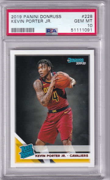 2019 Panini Donruss 228 Kevin Porter Jr. PSA 10
