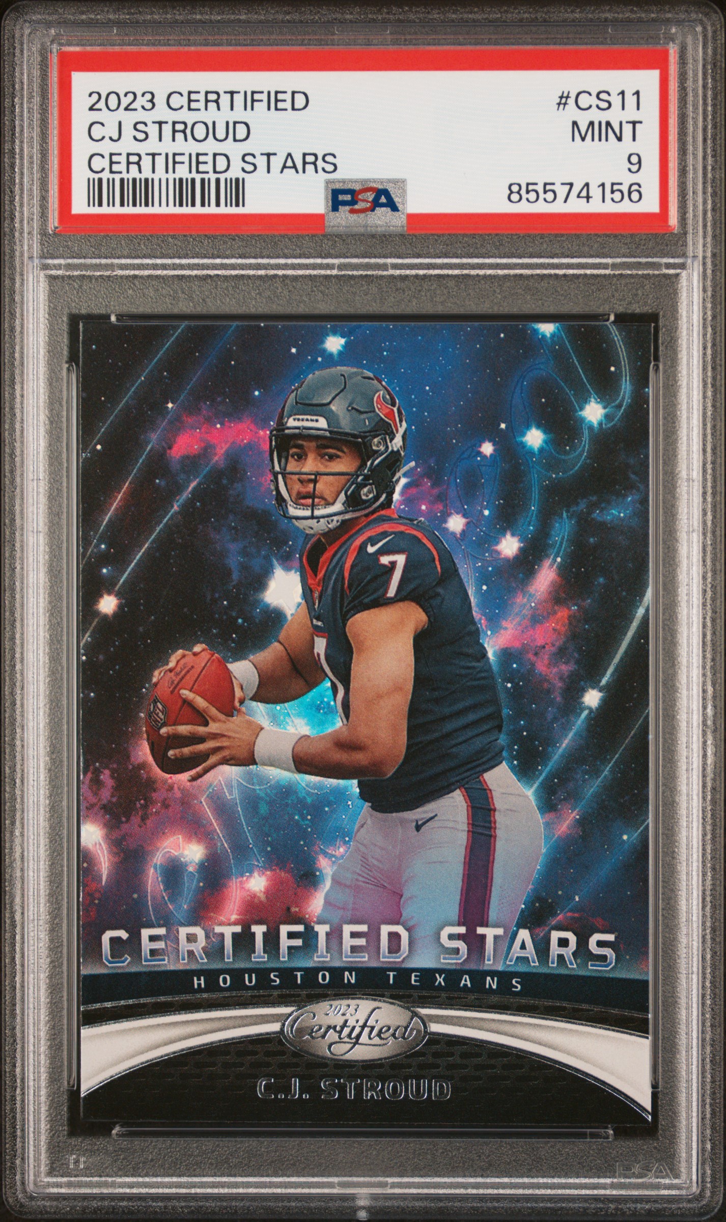 2023 Panini Certified Certified Stars CJ Stroud #CS11 PSA 9
