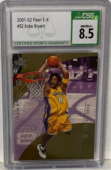 2001 Fleer E-X  Kobe Bryant