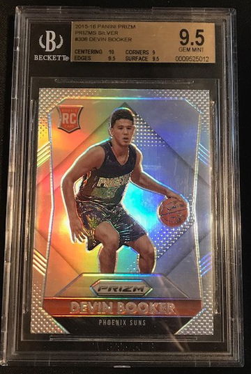 Devin Booker Prizm Silver