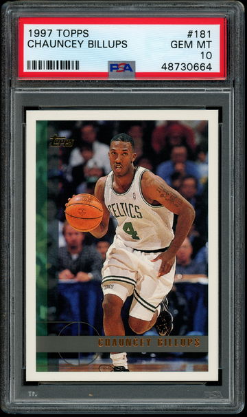 1997 Topps #181 Chauncey Billups PSA 10 GEM MINT