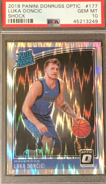 Luka Doncic Optic Shock PSA 10