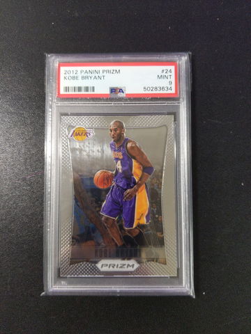 2012  Prizm # 24 KOBE BRYANT PSA 9