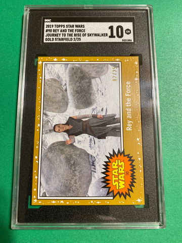 2019 Topps Star Wars #90 REY and the force