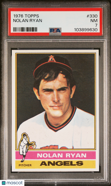 1976 Topps Nolan Ryan #330 PSA 7