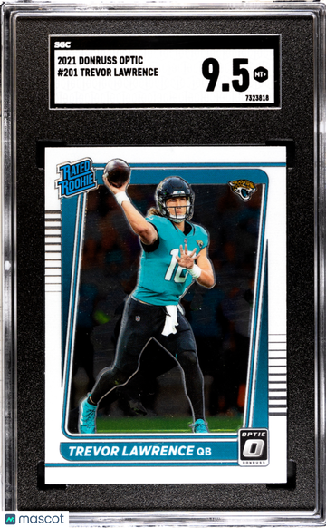 2021 Donruss Optic Trevor Lawrence #201 SGC 9.5