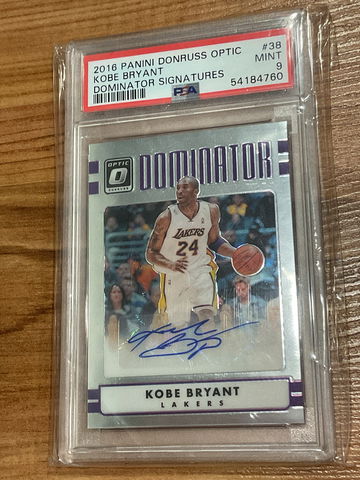 2016 Optic Kobe Bryant Auto 18/25