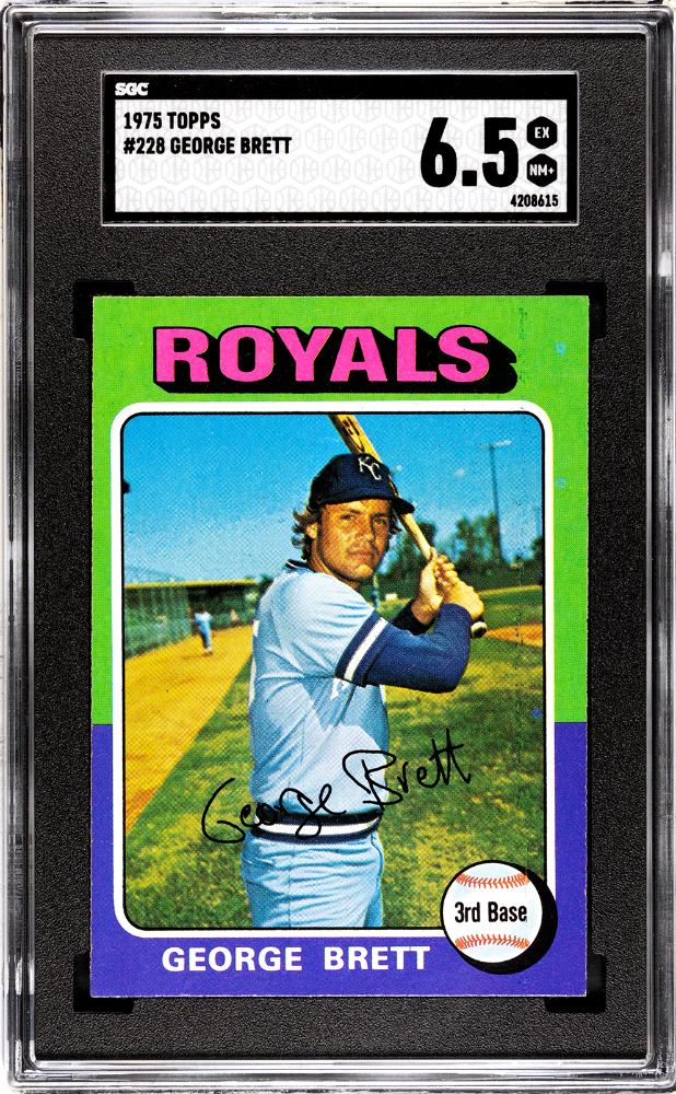 1975 Topps George Brett #228 SGC 6.5
