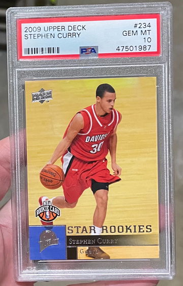2009 Upper Deck Stephen Curry #234 PSA 10