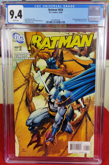 Batman #656 - CGC 9.4 - 1st Full Appearance of Damian