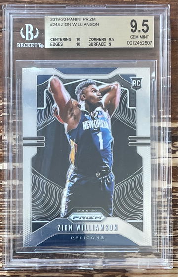 2019-20 Panini Prizm Zion Williamson