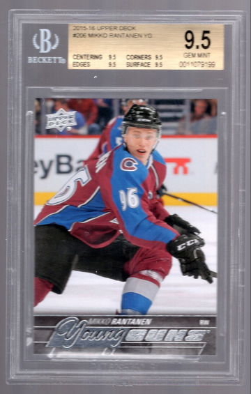 Mikko Rantanen 2015-16 Upper Deck Young Guns RC