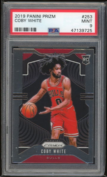 2019 Panini Prizm Coby White PSA 9