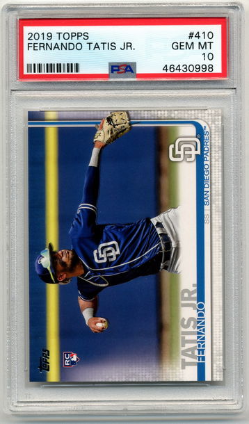Fernando Tatis Jr. 2019 Topps #410 Rookie PSA 10 GEM MINT