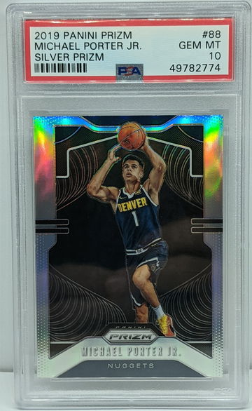 Michael Porter Jr. 2019 Silver Prizm PSA 10