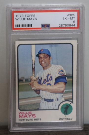 1973 Topps Willie Mays PSA 6