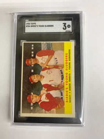 1958 Topps #386 Birdies Young Sluggers 