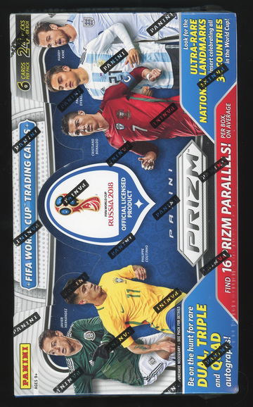 2018 Panini Prizm World Cup Hobby Box