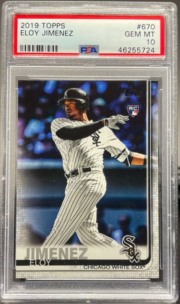 Eloy Jimenez 670 Rookie Topps