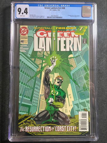Green Lantern #48 1st appearance of Kyle Rayner