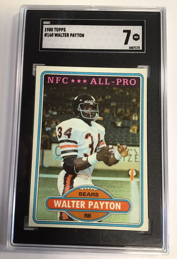 1980 Topps #160 Walter Payton NM