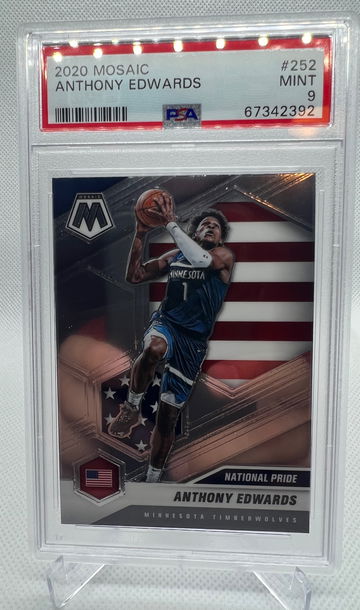 2020 Mosaic Anthony Edwards PSA 9