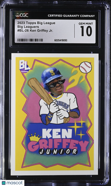 2023 Topps Big League Ken Griffey Jr. #BL-26 Big Leaguers CGC 10