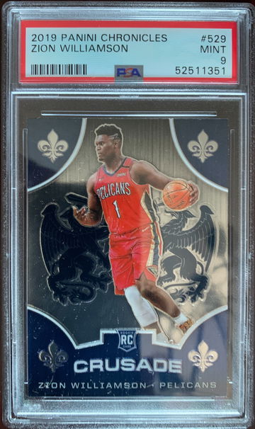 2019 Panini Chronicles Zion Williamson PSA 9 Mint