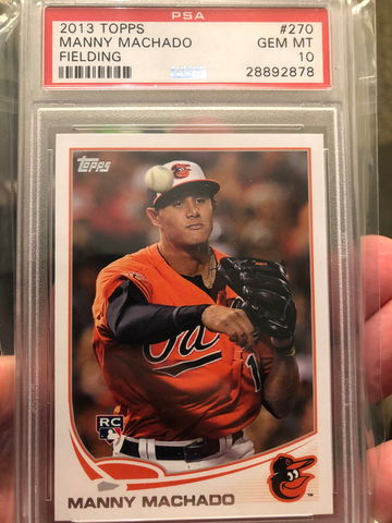 Machado 2013 Topps PSA 10
