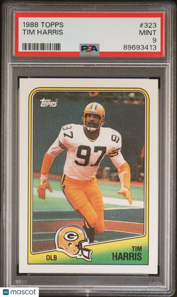 1988 Topps Tim Harris #323 PSA 9