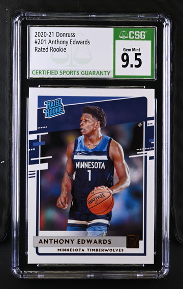 2020 ANTHONY EDWARDS RATED ROOKIE #201