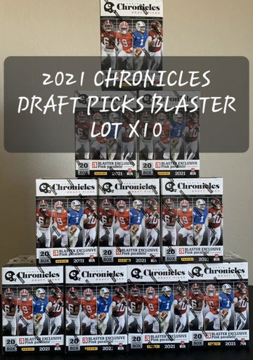 2021 Chronicles Draft Picks Blaster Lot x10