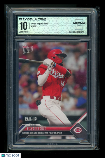 2023 Topps Now Elly De La Cruz #392 Arena Club 10